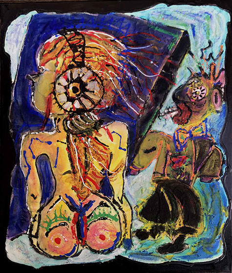 occitanie_peinture, occitanie_art, art_occitanie artiste_occitanie, denise grisi, outsider_art, art_brut, art_marginal, art_cahors, art_france