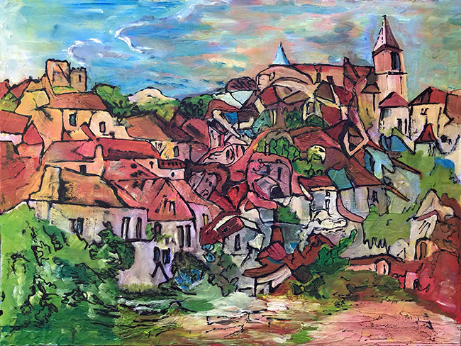 dripping,outsider art,art singulier, denise grisi,