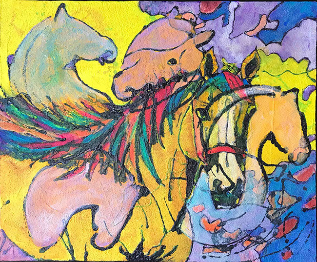 dripping,outsider art,art singulier, denise grisi,